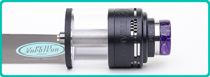 Design de l'Aromamizer Plus V4 RDTA Steamcrave